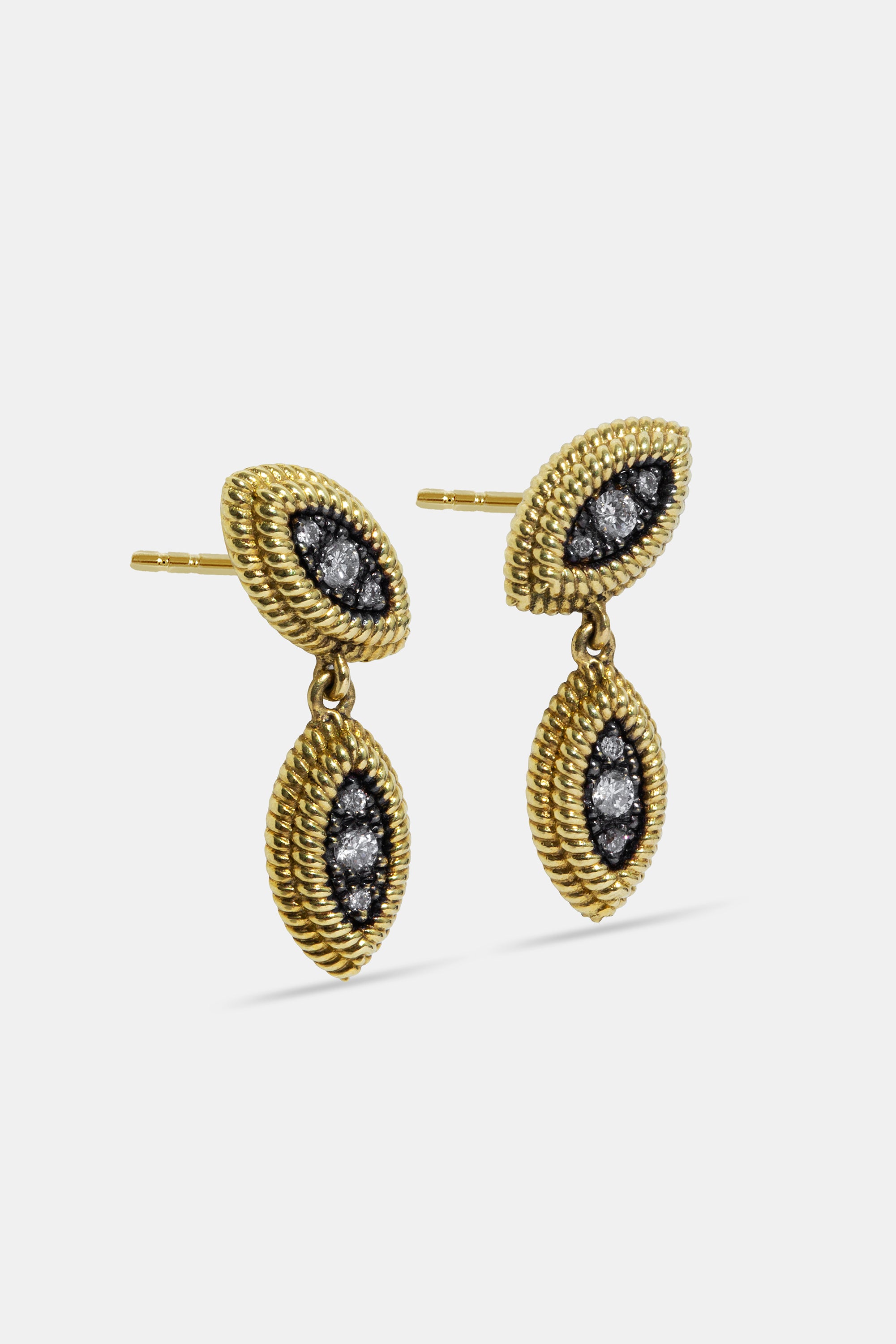 Cabo Night dragon duo earrings