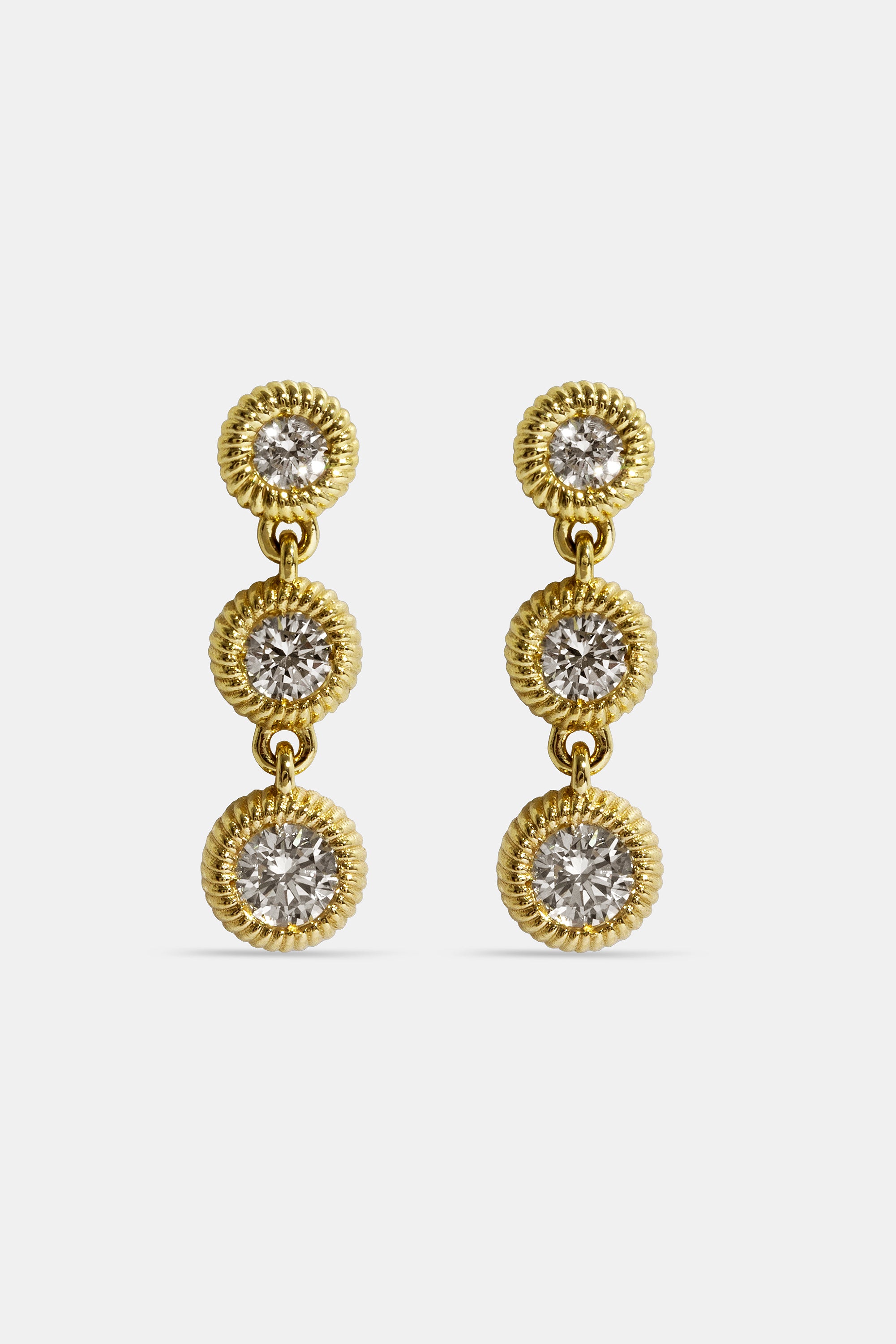 Pendientes Cabo triple