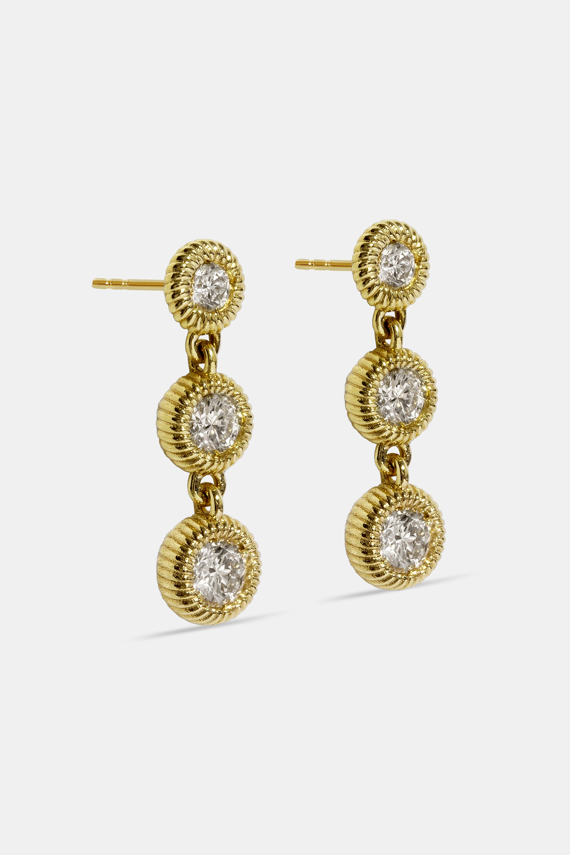 Pendientes Cabo triple