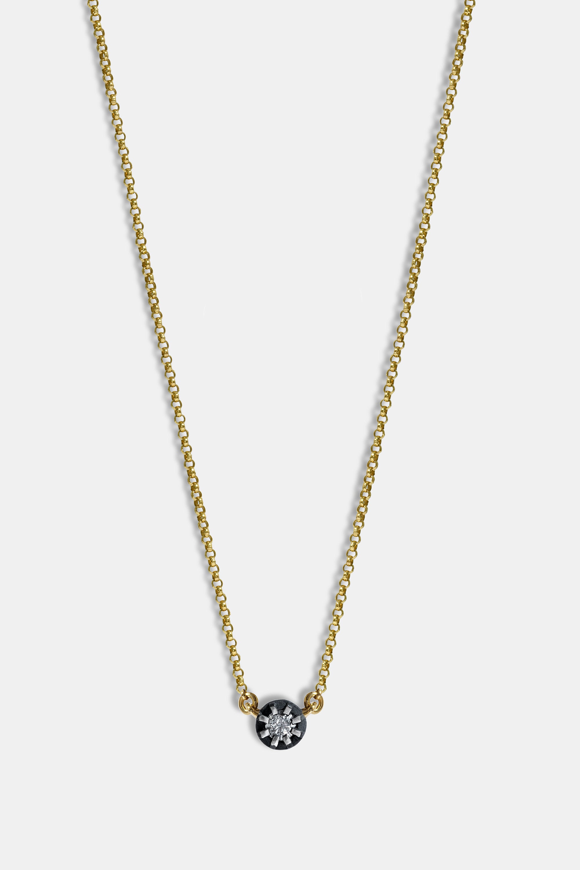 Colgante Midnight 0.08 ct.