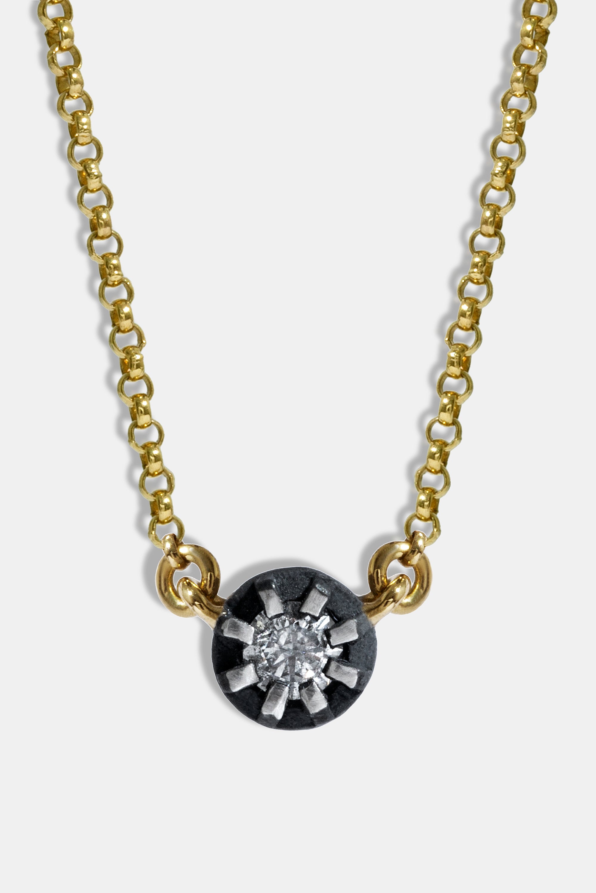 Colgante Midnight 0.08 ct.