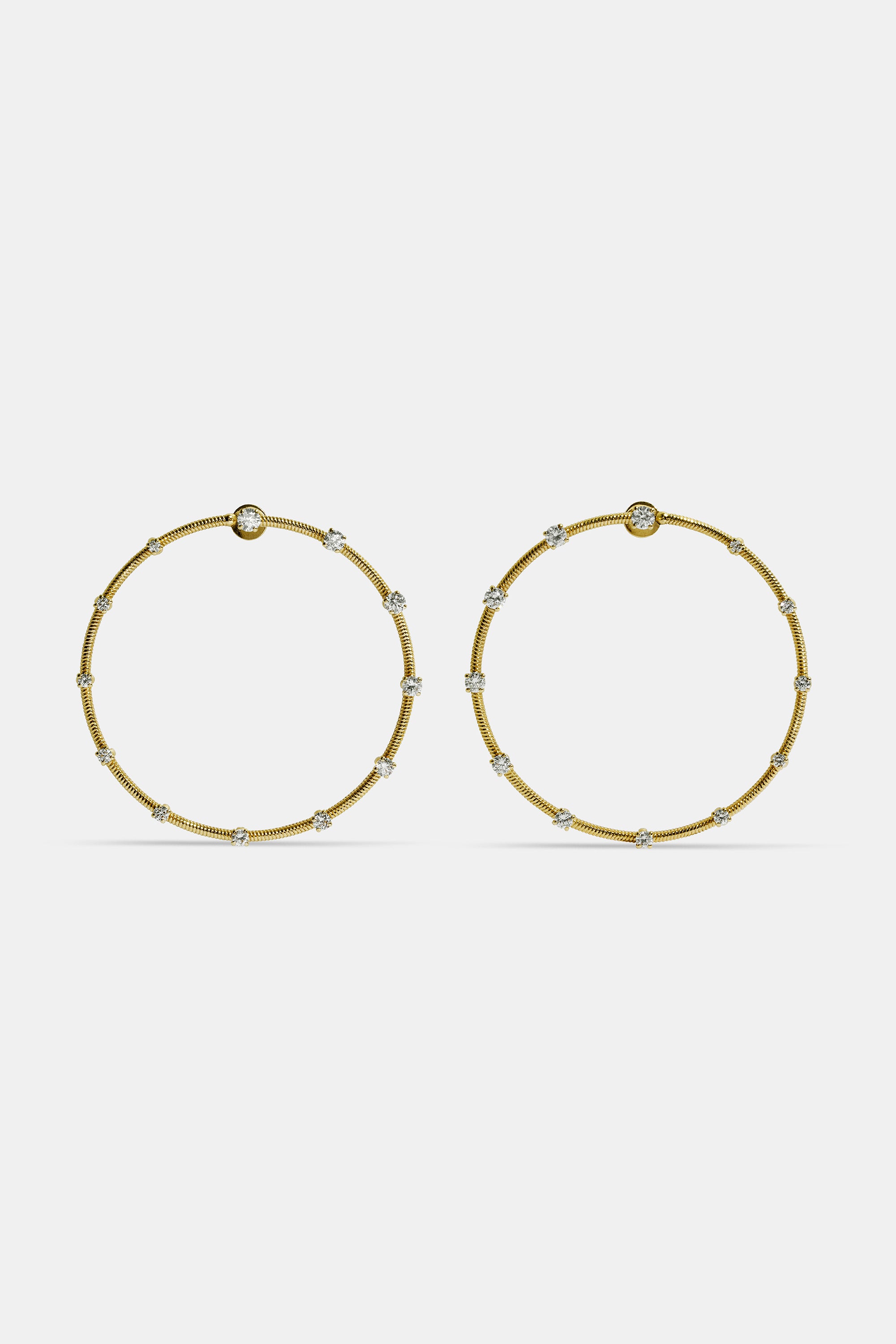 Pendientes Cabo noria redondos M
