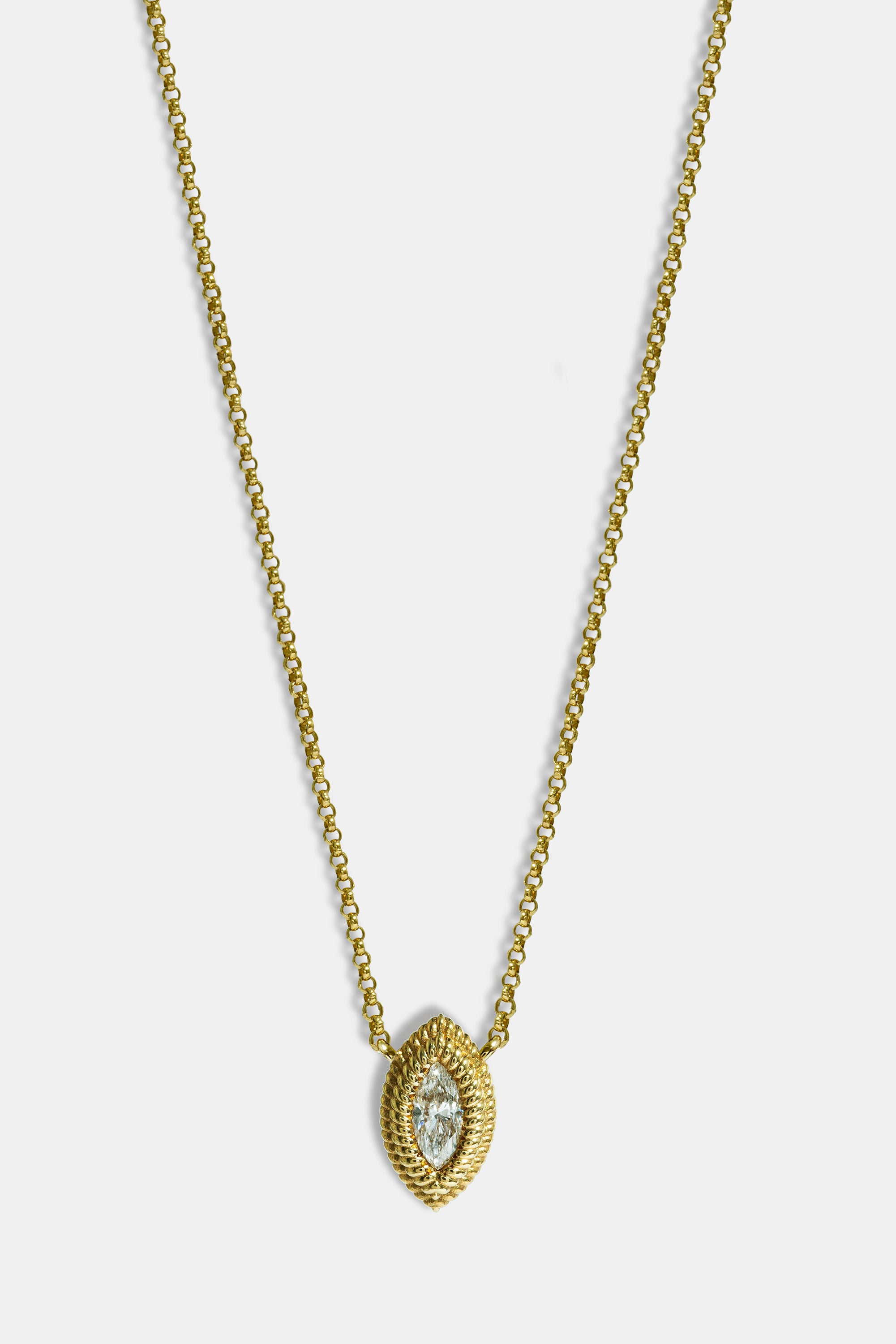 Cabo dragon marquise pendant