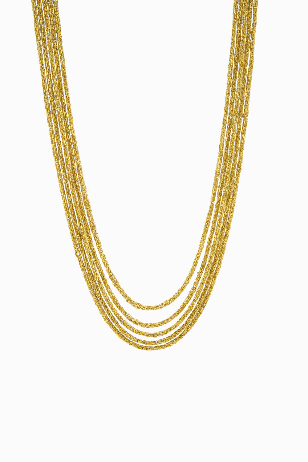 Texture long necklace XL