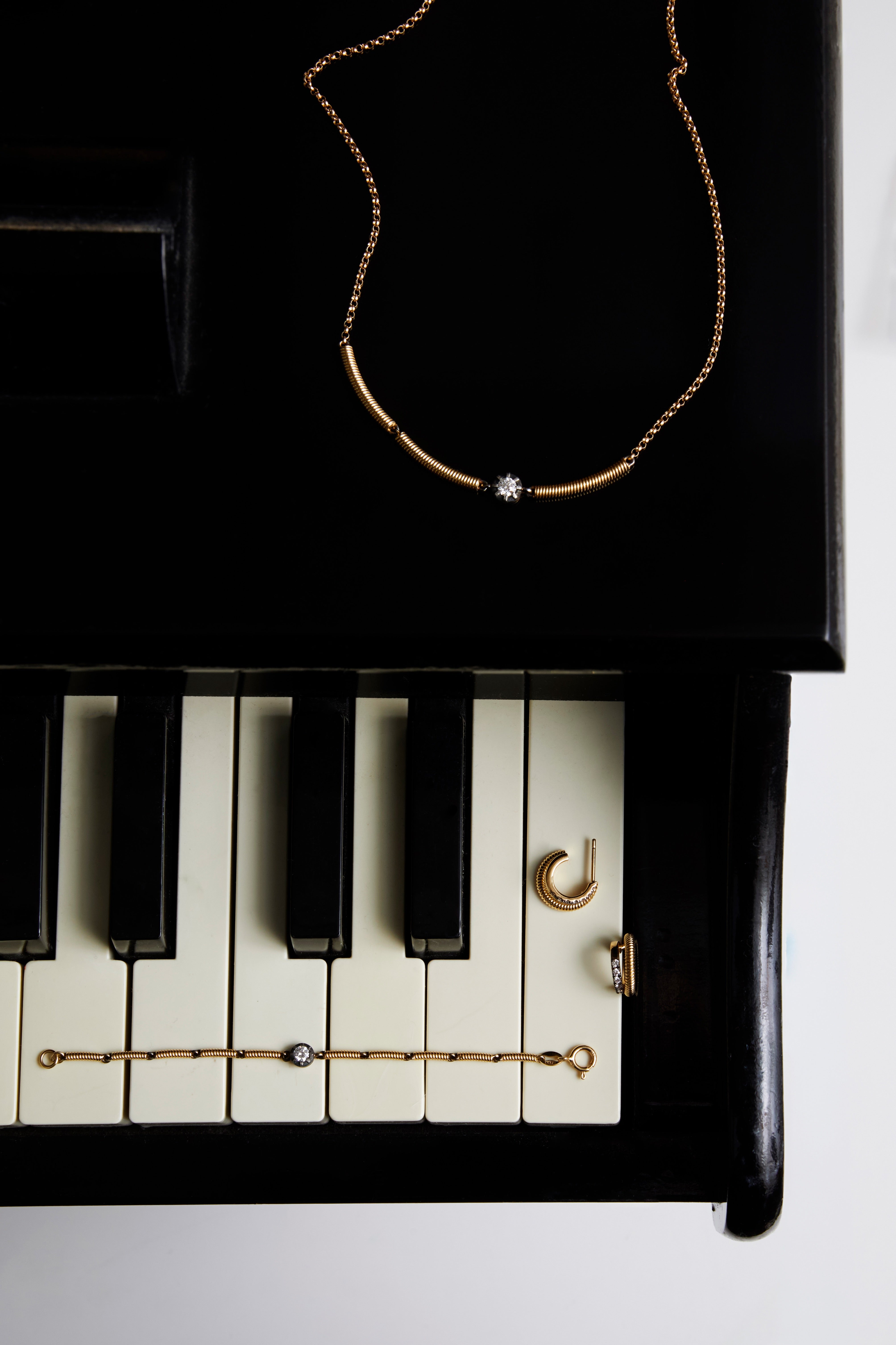 Cabo Night double hoop earrings