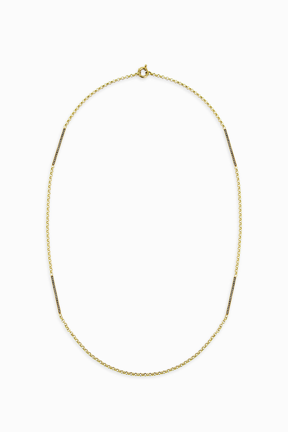 Bars Cabo necklace with diamonds